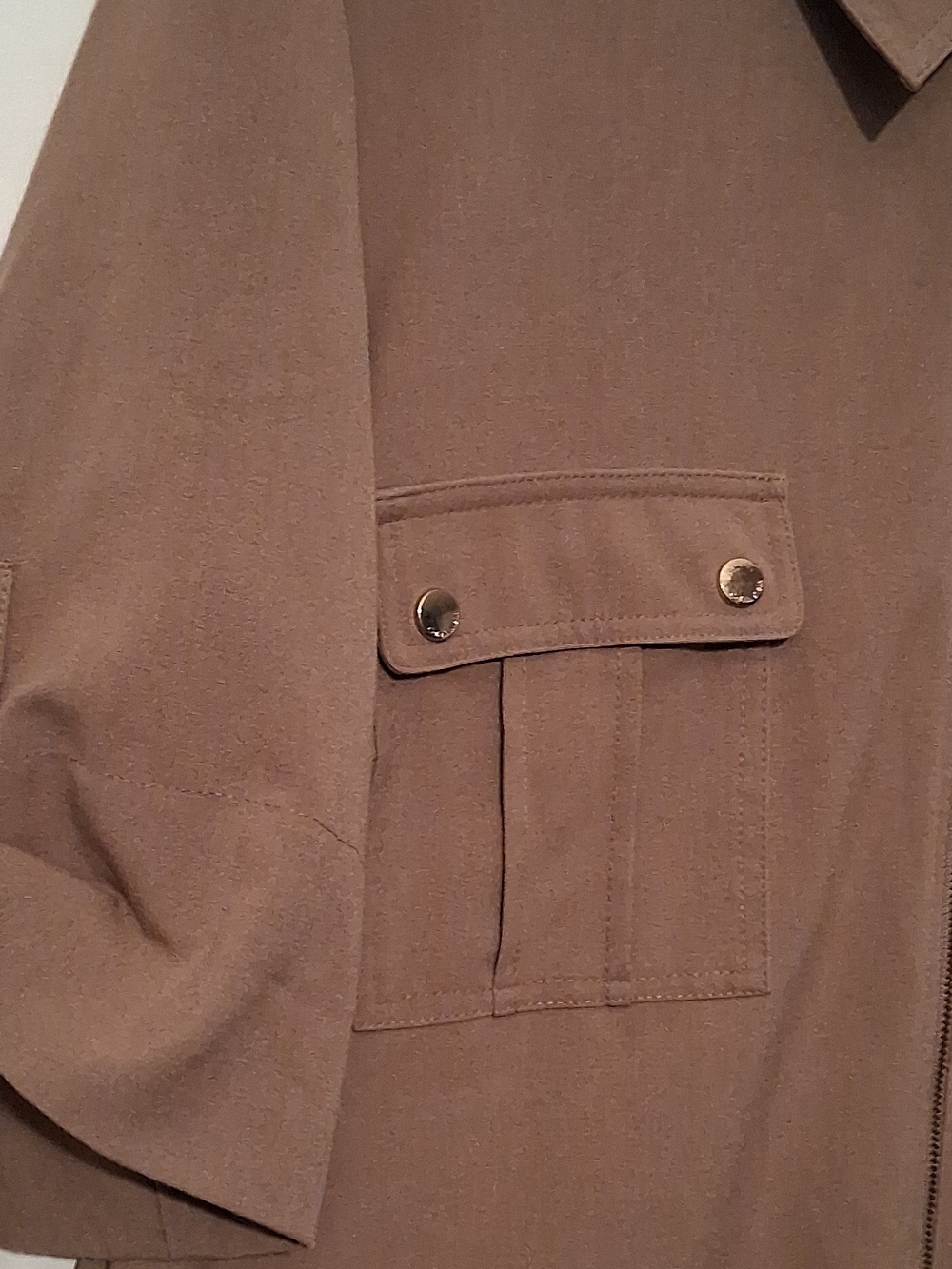 Calvin Klein Men's Field Jacket in Brown